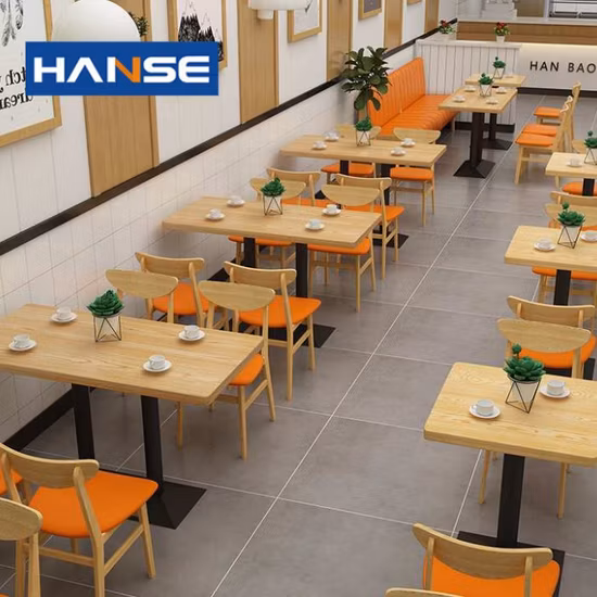 Fashionable Luxury Restaurant Home Nordic Style Wooden Furniture Modern Indoor PVC Leather Hotel Restaurant Dining Chair